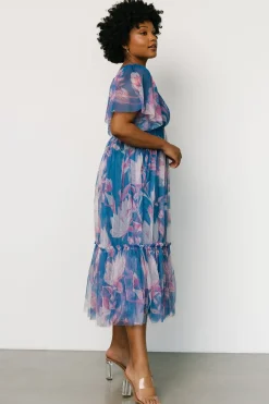 Baltic Born tulle styles|Gracie Tulle Dress | Blue + Pink Floral