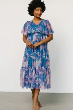 Baltic Born tulle styles|Gracie Tulle Dress | Blue + Pink Floral