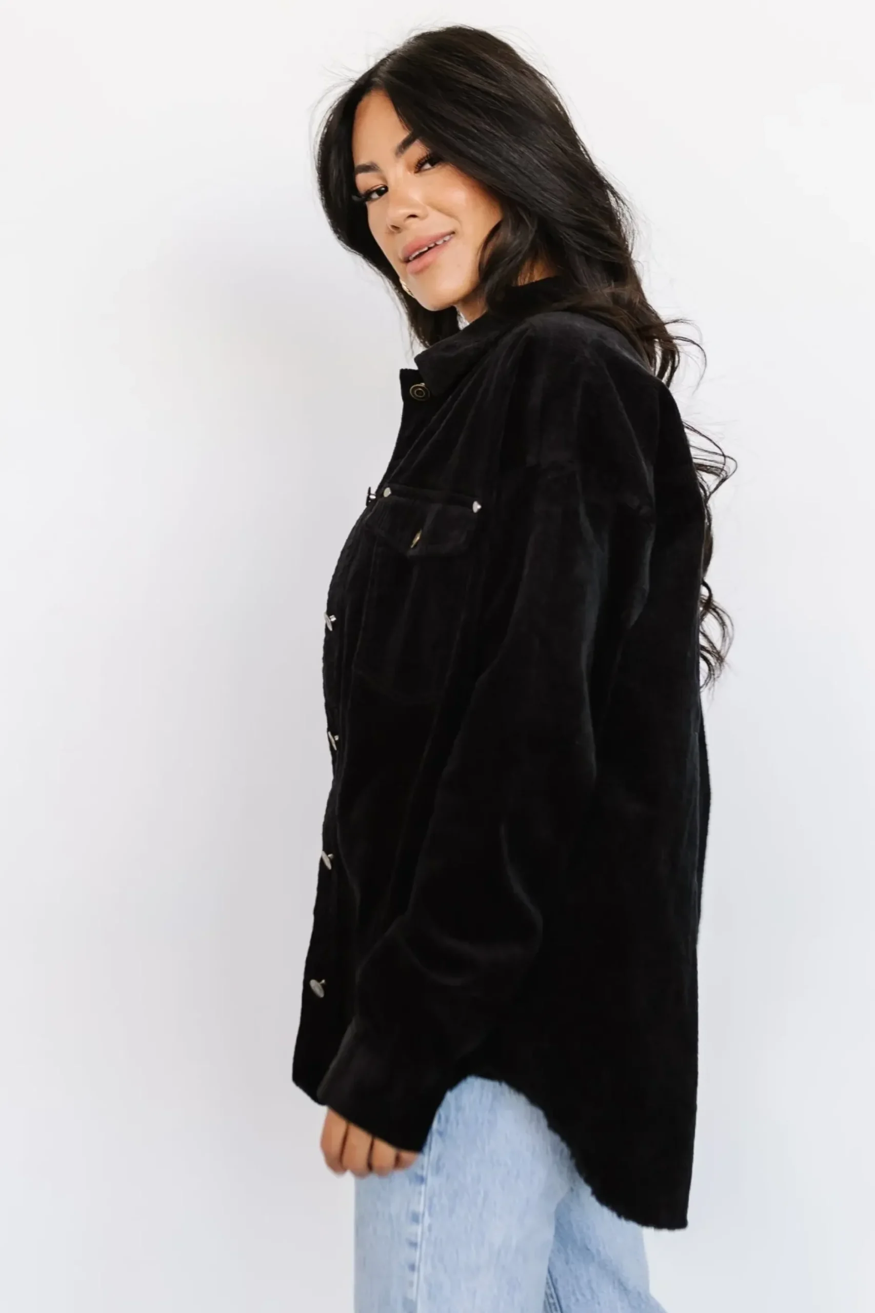 Baltic Born outerwear|WINTER ESSENTIALS|Greeley Corduroy Jacket | Black