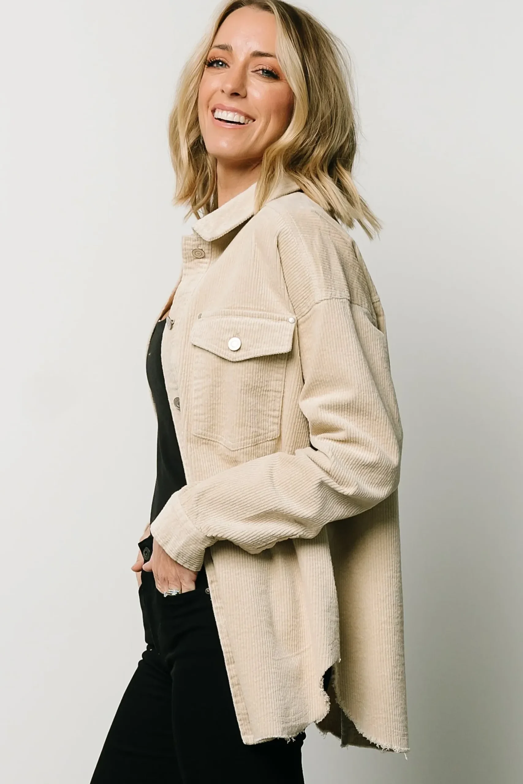 Baltic Born outerwear|WINTER ESSENTIALS|Greeley Corduroy Jacket | Sand