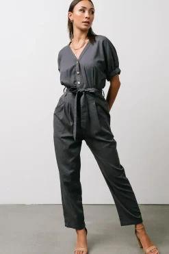 Baltic Born SALE|Heidi Jumpsuit | Dark Slate