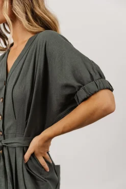 Baltic Born SALE|Heidi Jumpsuit | Dusty Green