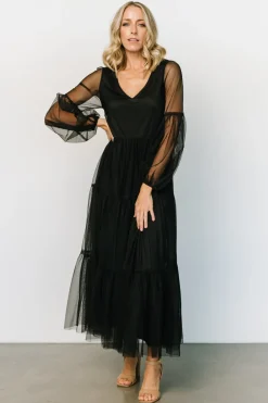 Baltic Born tulle styles|COMING SOON|Hoffman Tulle Maxi Dress | Black