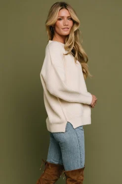 Baltic Born sweaters|Jacey Knit Sweater | Ivory