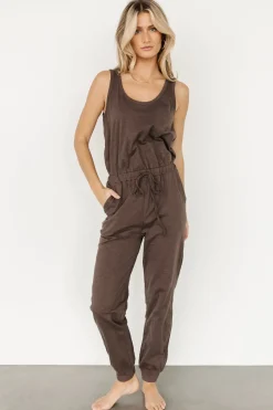 Baltic Born cardigans|Janae Jumpsuit + Cardigan Set | Mocha