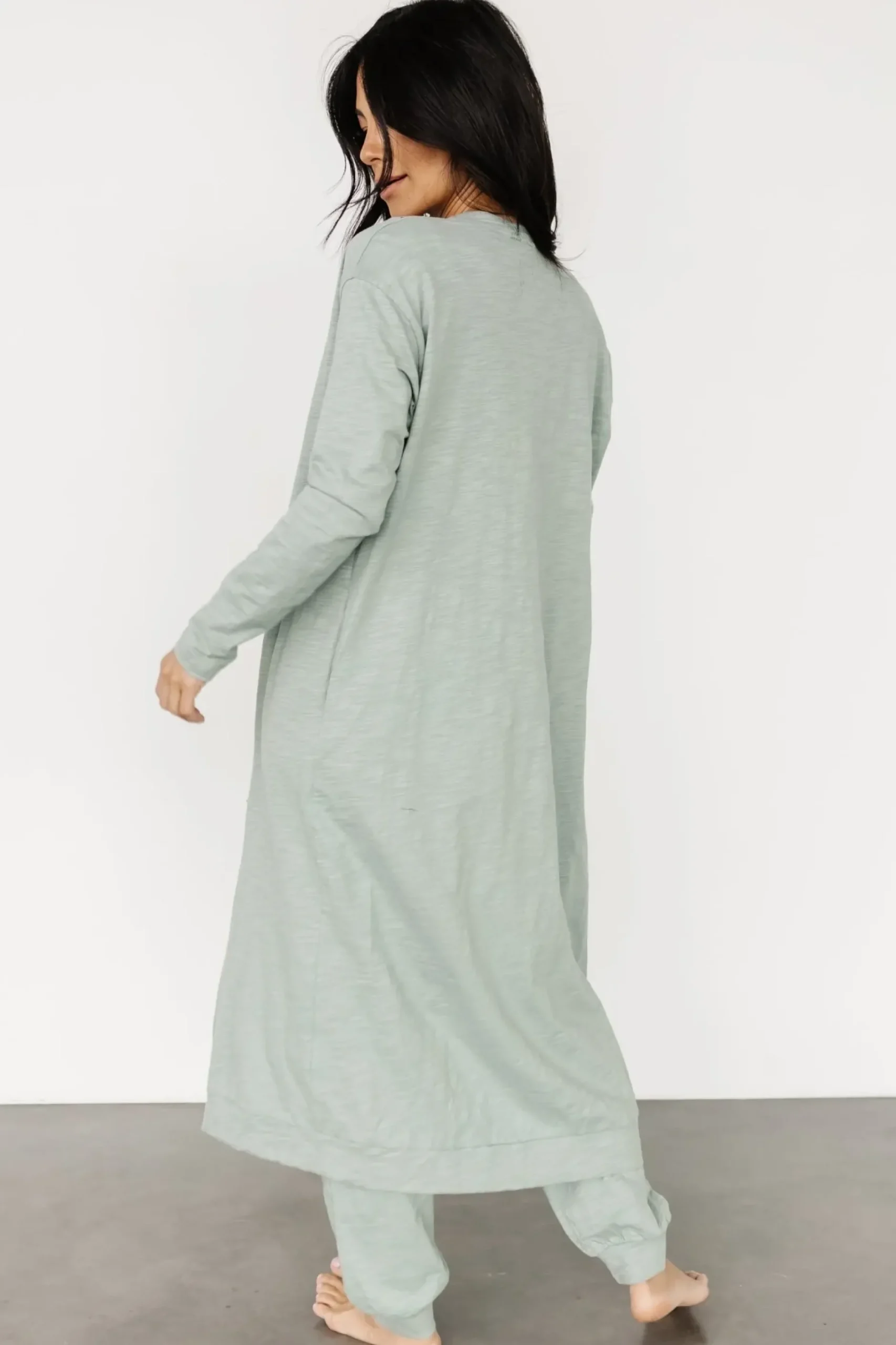 Baltic Born cardigans|Janae Jumpsuit + Cardigan Set | Sage