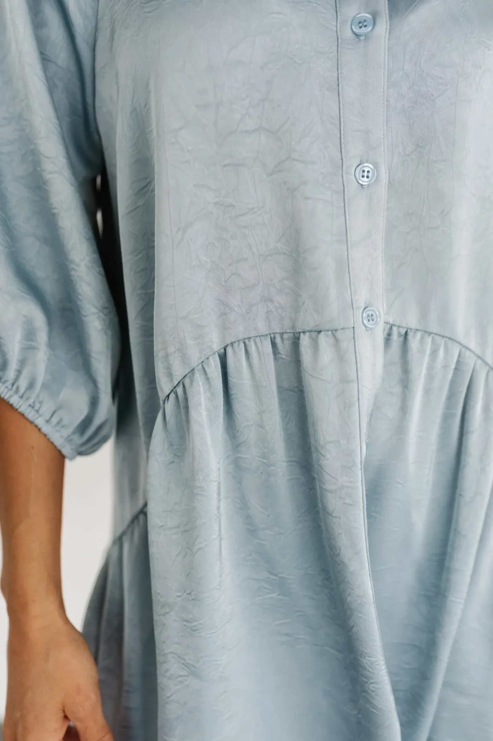 Baltic Born COMING SOON|Janice Button Dress | Blue