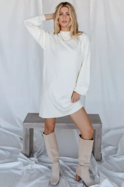Baltic Born short dresses|TOPS|Jennings Sweater Dress | Ivory