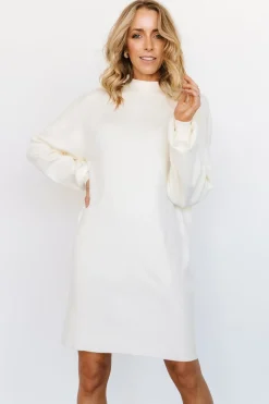 Baltic Born short dresses|TOPS|Jennings Sweater Dress | Ivory