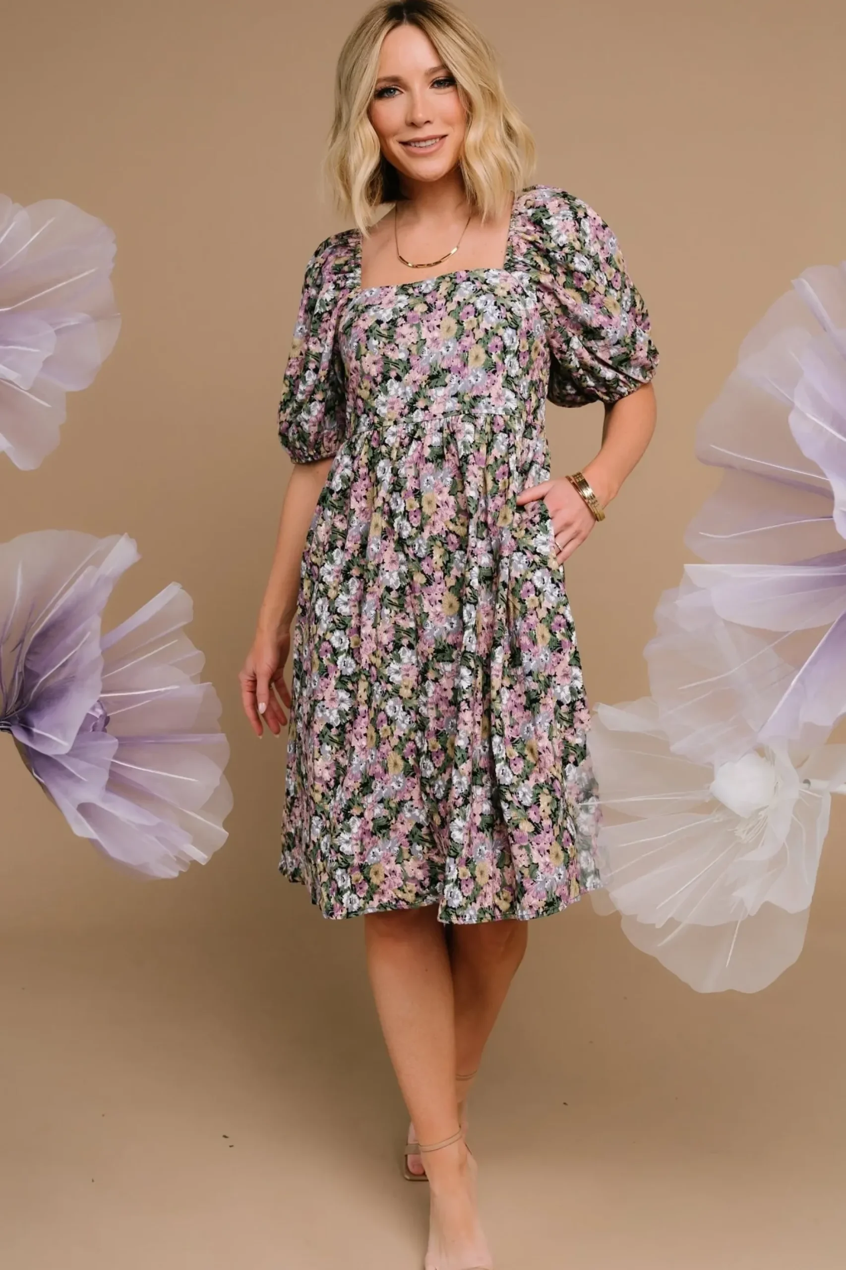 Baltic Born short dresses|EXTENDED SIZING|Joyce Corduroy Dress | Multi