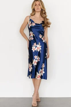 Baltic Born SALE|Katarina Slip Midi Dress | Sunrise Print