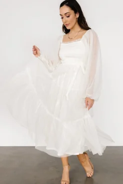 Baltic Born maxi dresses|WEDDING SUITE|Katrina Tulle Maxi Dress | Cream