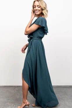 Baltic Born SALE|Katya Ruffle Maxi Dress | Dusty Topaz