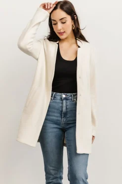 Baltic Born outerwear|Knoll Notch Jacket | Ivory