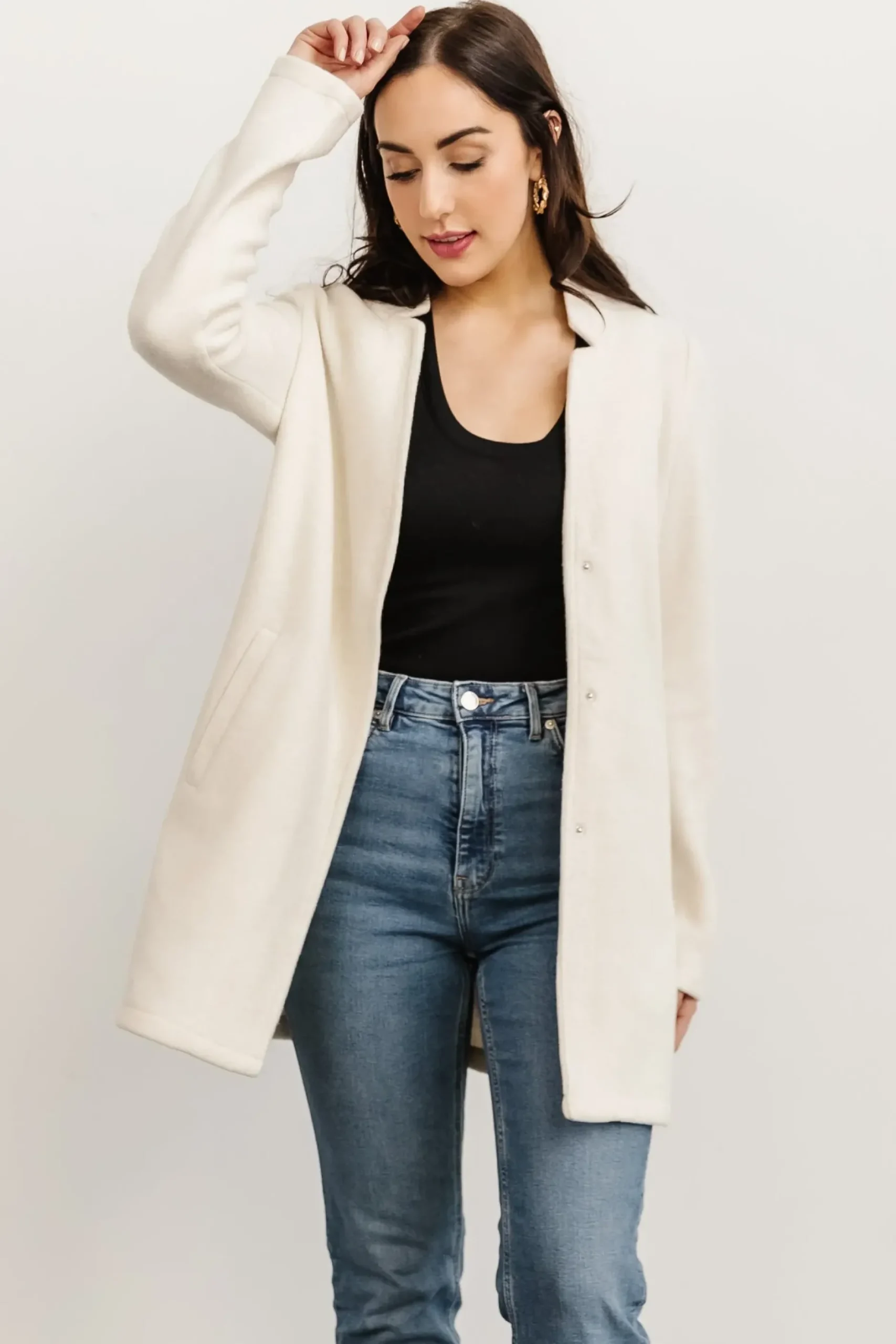 Baltic Born outerwear|Knoll Notch Jacket | Ivory
