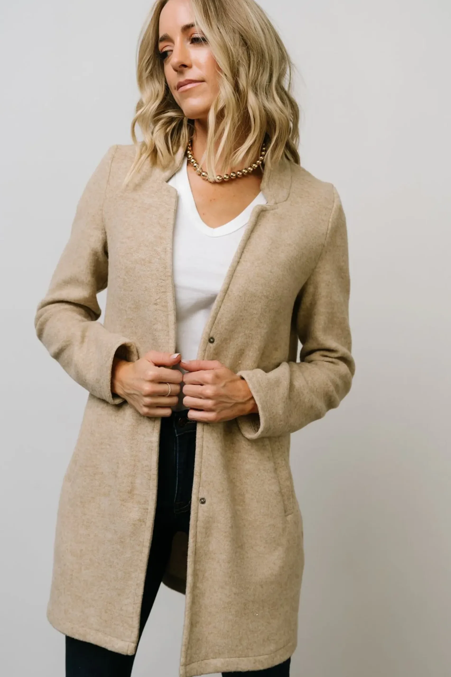 Baltic Born outerwear|Knoll Notch Jacket | Oatmeal