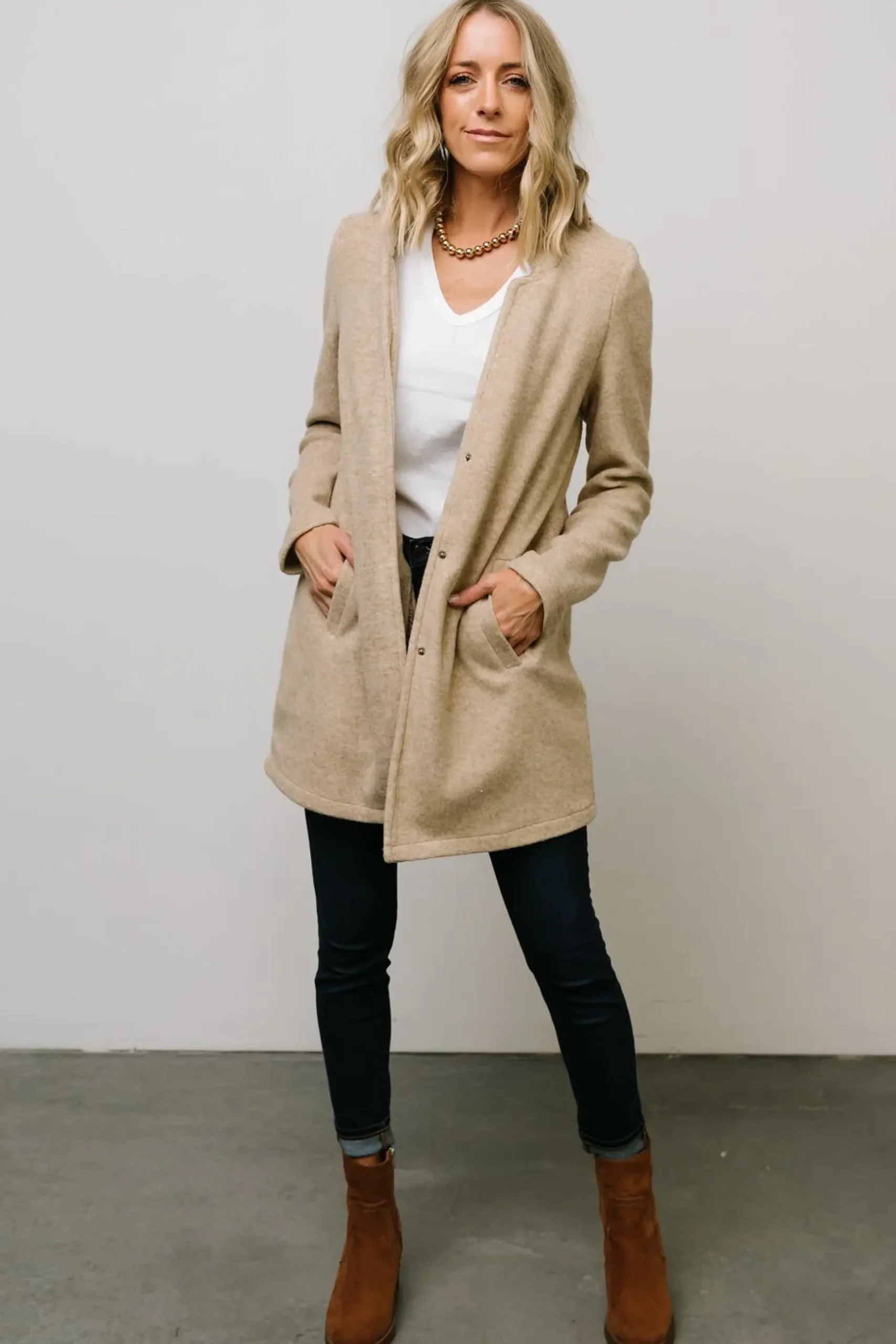 Baltic Born outerwear|Knoll Notch Jacket | Oatmeal