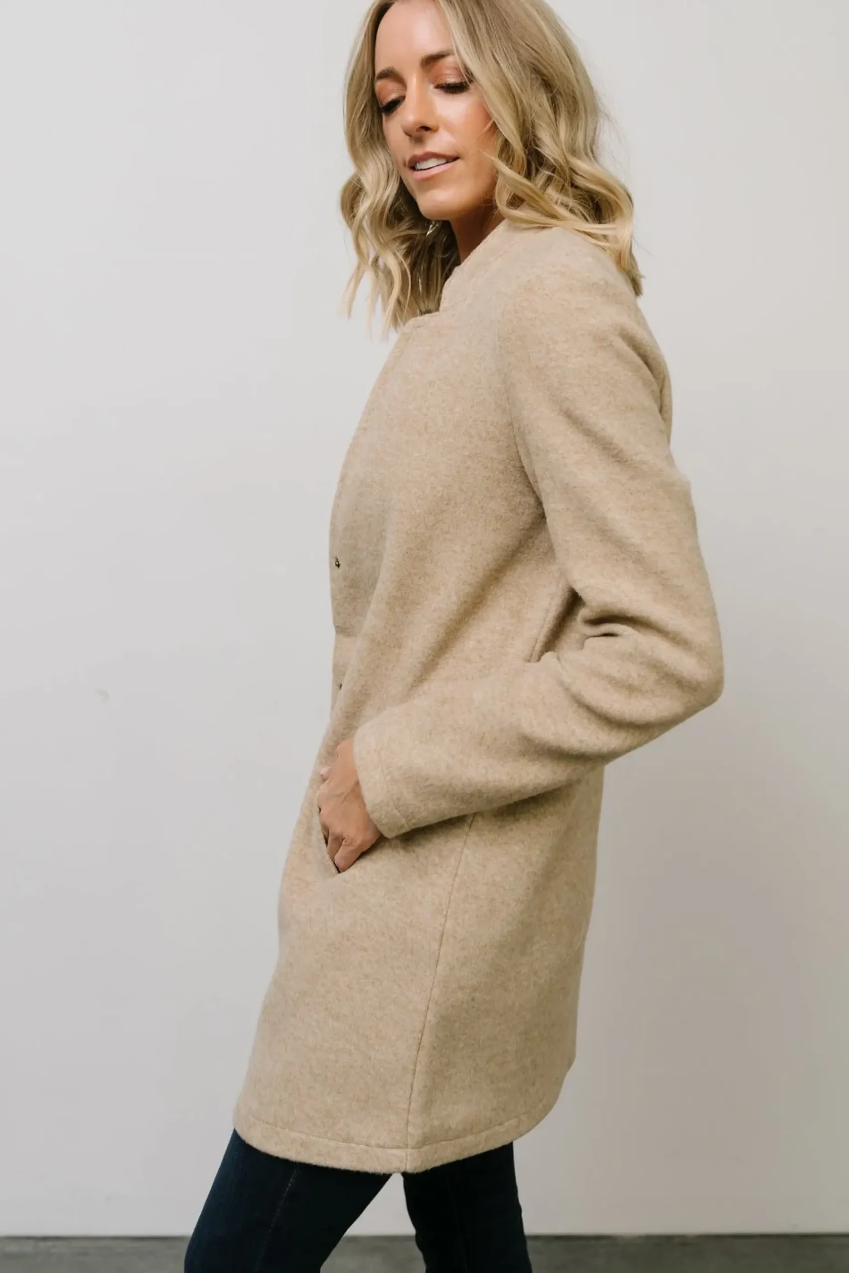 Baltic Born outerwear|Knoll Notch Jacket | Oatmeal
