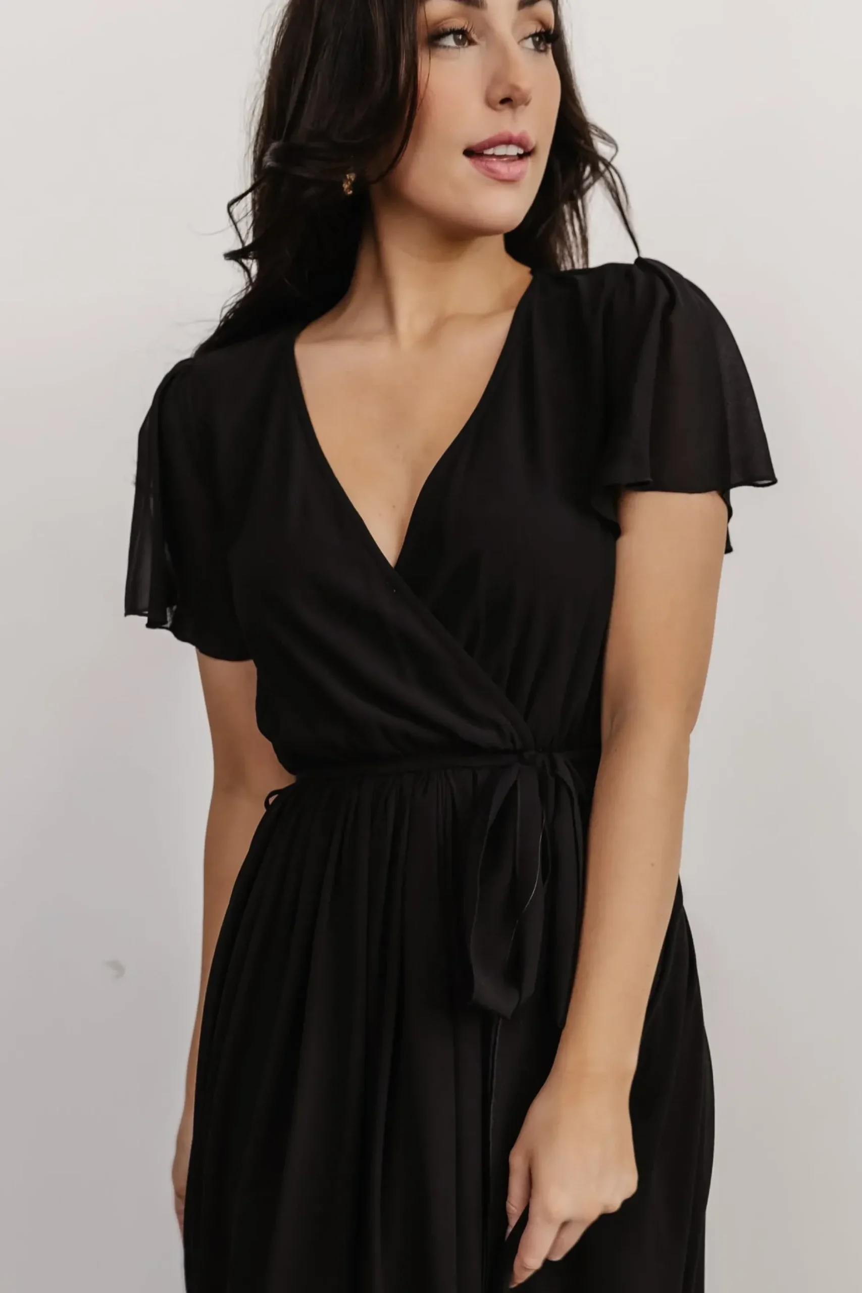 Baltic Born SALE|Kristina Maxi Dress | Black