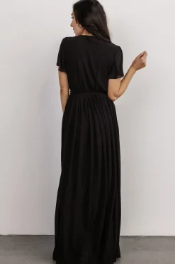 Baltic Born SALE|Kristina Maxi Dress | Black