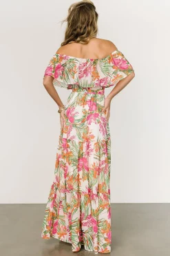 Baltic Born COMING SOON|Lahaina Off Shoulder Maxi Dress | Multi
