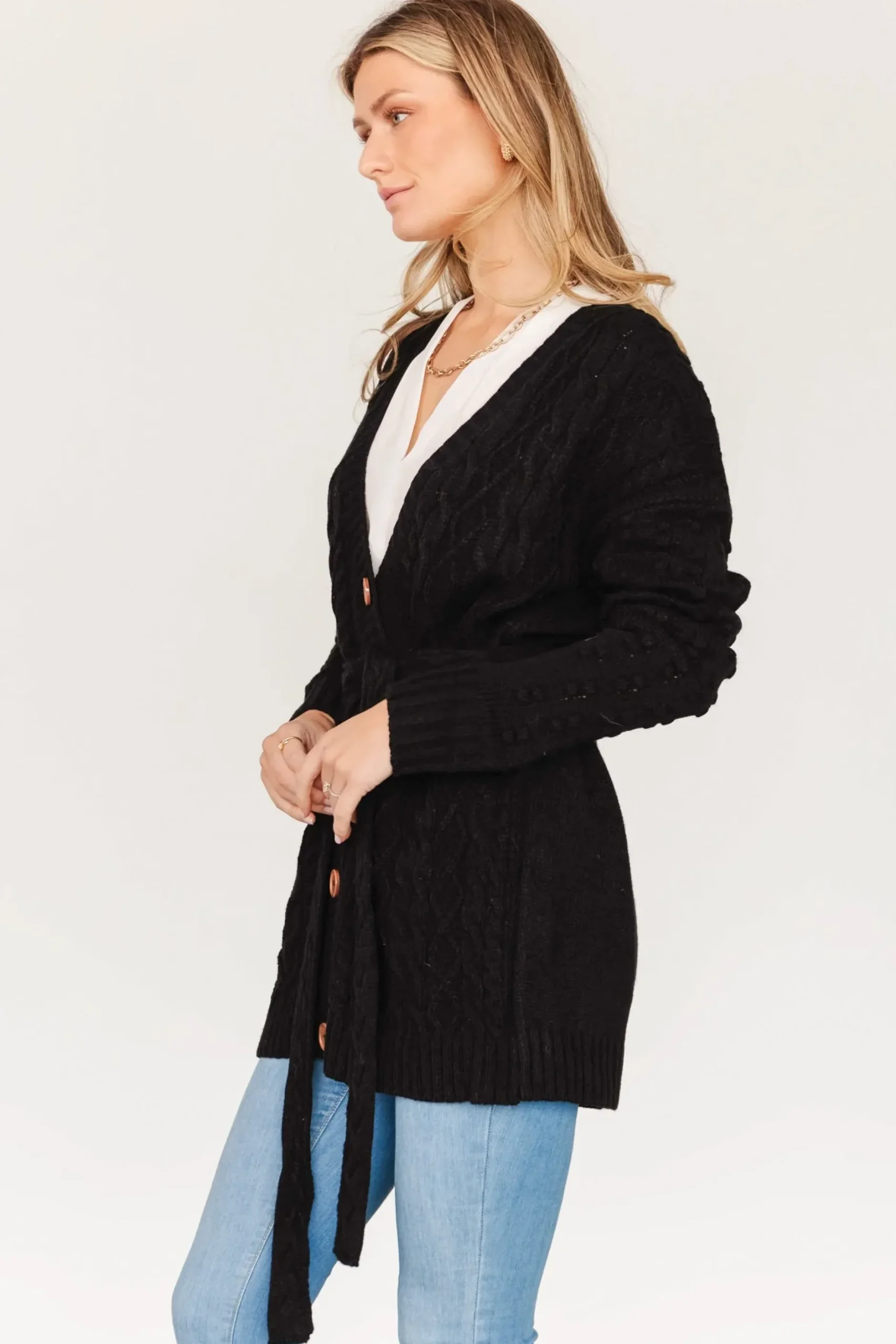 Baltic Born cardigans|Leonie Cardigan | Black