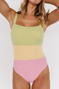 Baltic Born one piece|Lisbon One Piece | Shimmer Multi