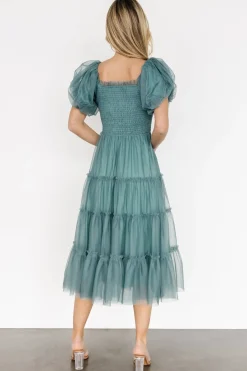 Baltic Born tulle styles|Liv Tulle Midi Dress | Eucalyptus