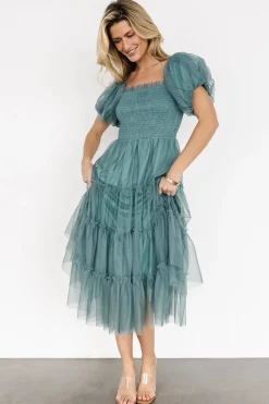 Baltic Born tulle styles|Liv Tulle Midi Dress | Eucalyptus