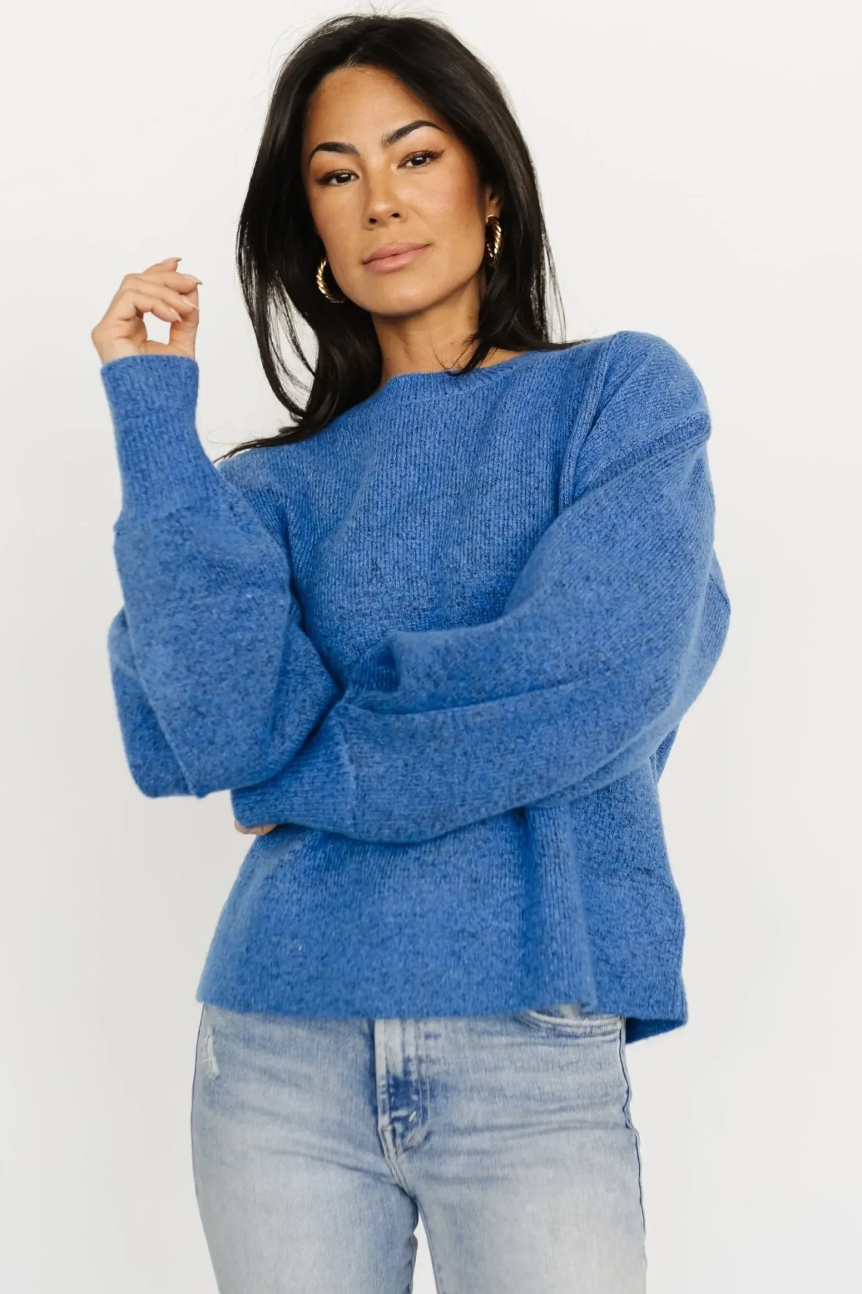 Baltic Born sweaters|Lublin Sweater | Blue
