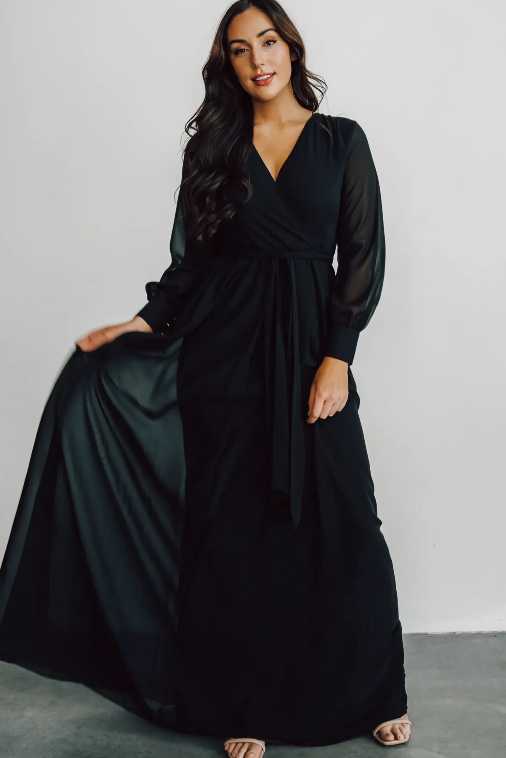 Baltic Born SALE|Lydia Maxi Dress | Black