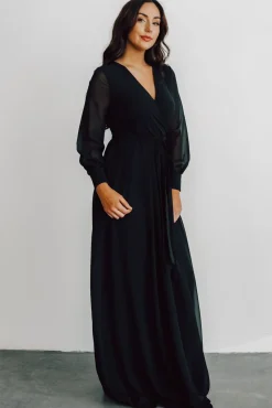 Baltic Born SALE|Lydia Maxi Dress | Black