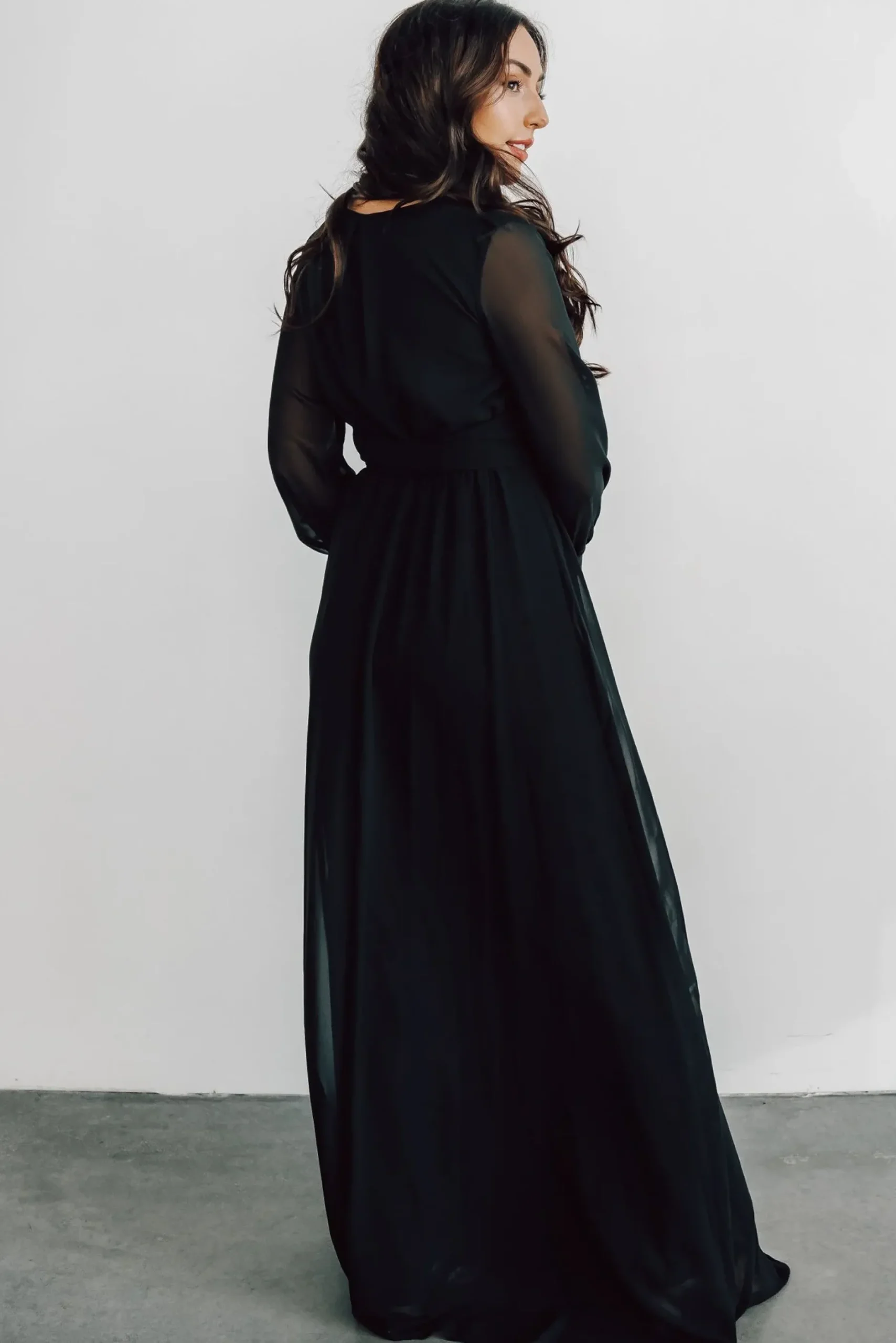 Baltic Born SALE|Lydia Maxi Dress | Black