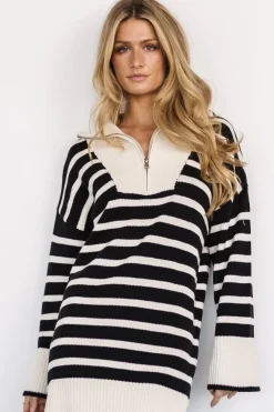 Baltic Born BEST SELLERS|short dresses|Manon Sweater Dress | Ivory + Black