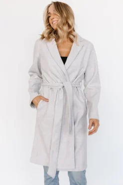 Baltic Born outerwear|Martin Trench Coat | Light Gray