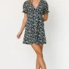 Baltic Born SALE|Mary Mini Dress | Black Floral