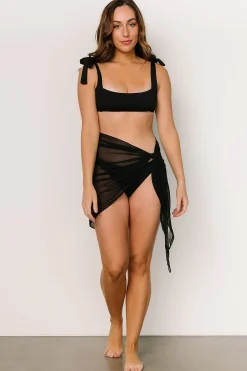 Baltic Born SWIM|Maui Swim Cover Up Wrap | Black