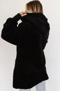 Baltic Born outerwear|Melrose Teddy Jacket | Black