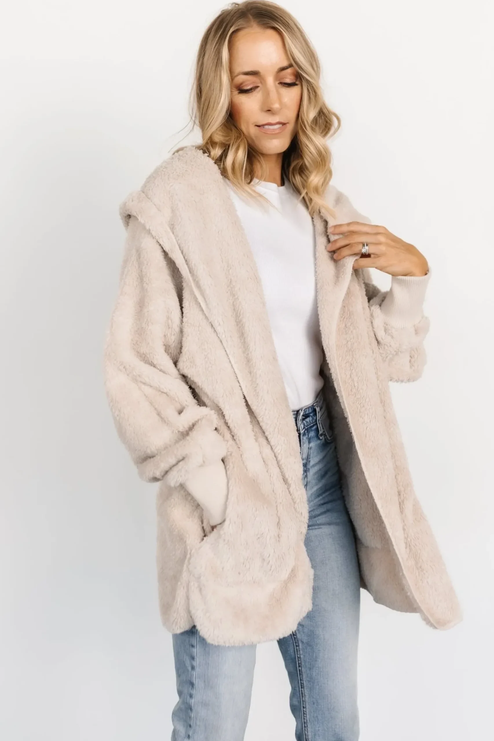 Baltic Born outerwear|Melrose Teddy Jacket | Black