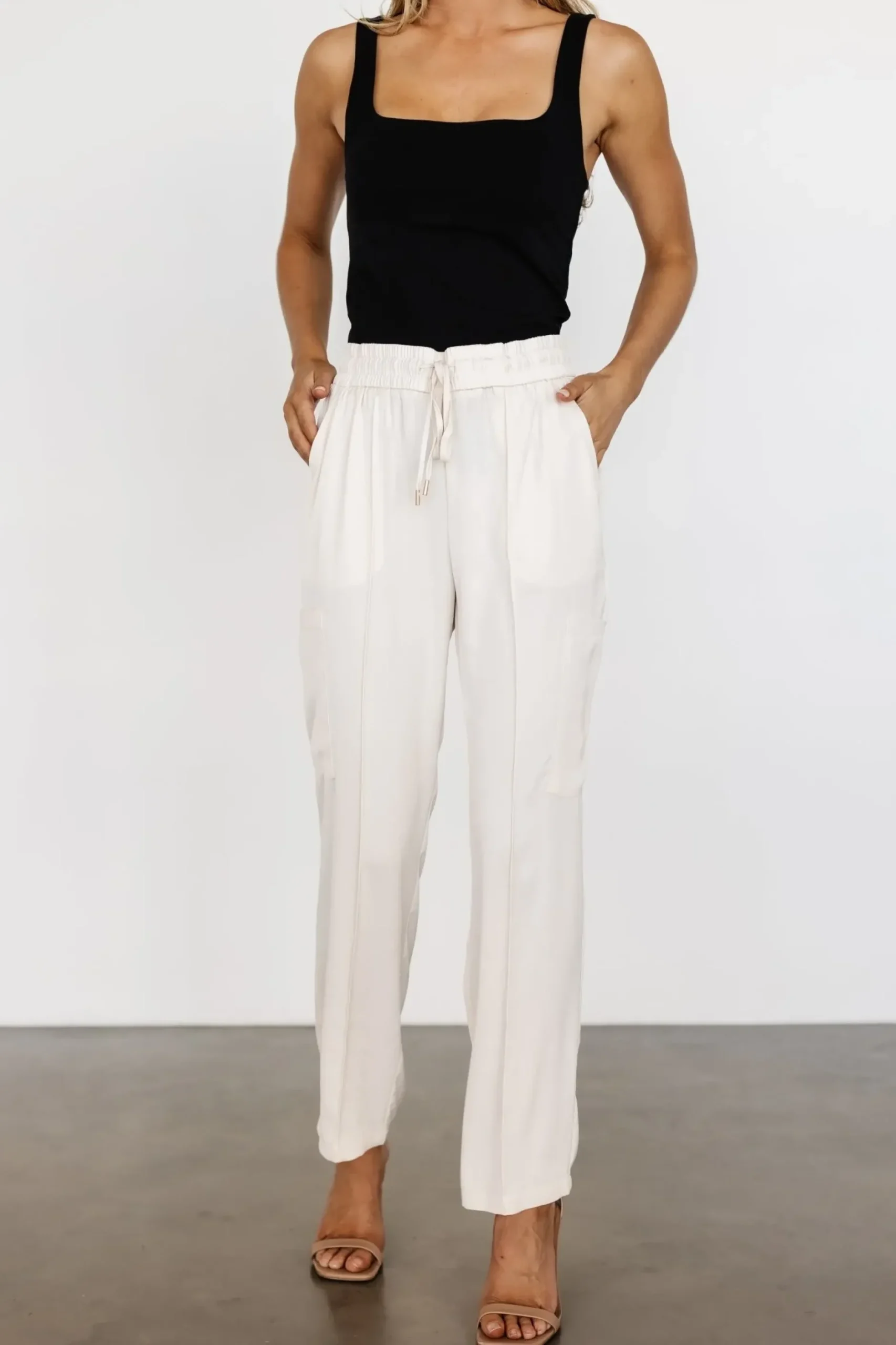 Baltic Born pants|Memphis Pocket Jogger Pants | Natural