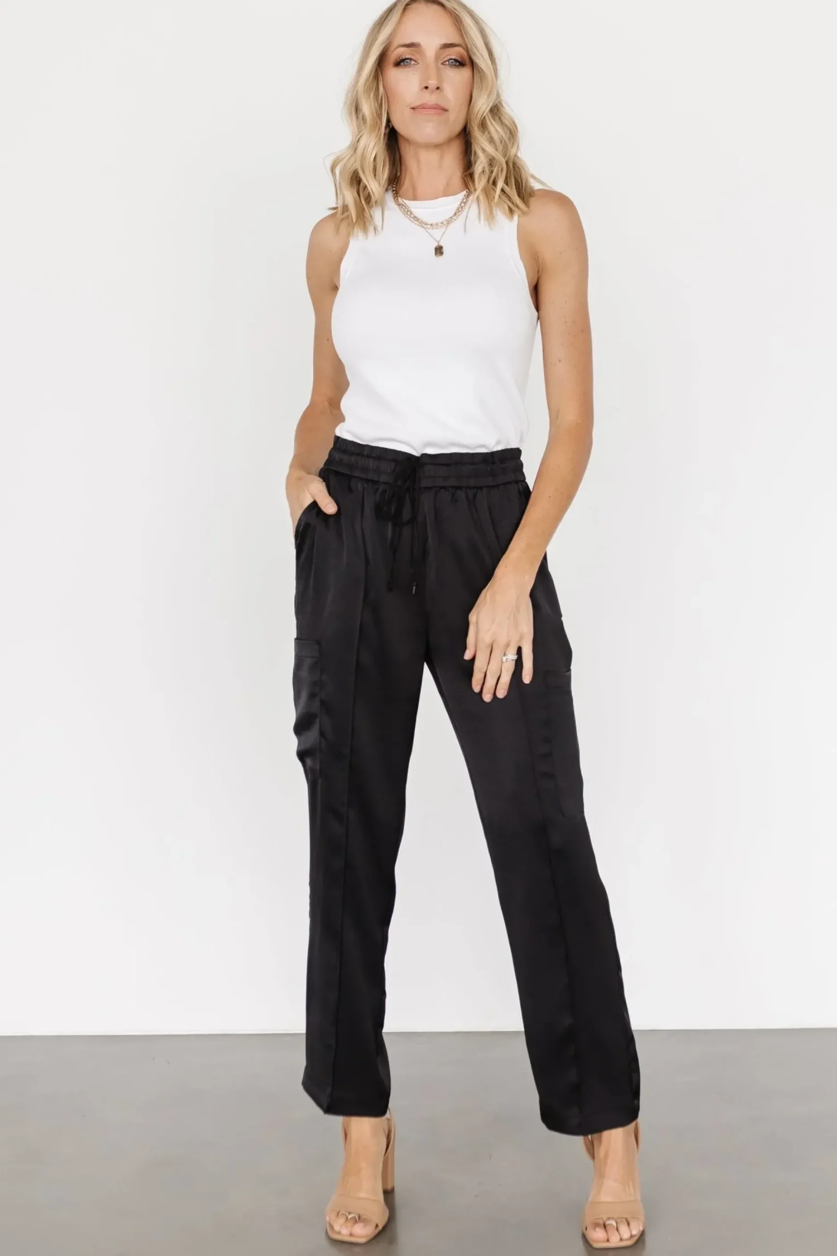 Baltic Born pants|Memphis Pocket Jogger Pants | Black
