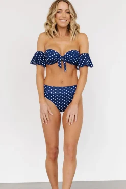 Baltic Born bikini|Miami Bikini Top | Navy Dot