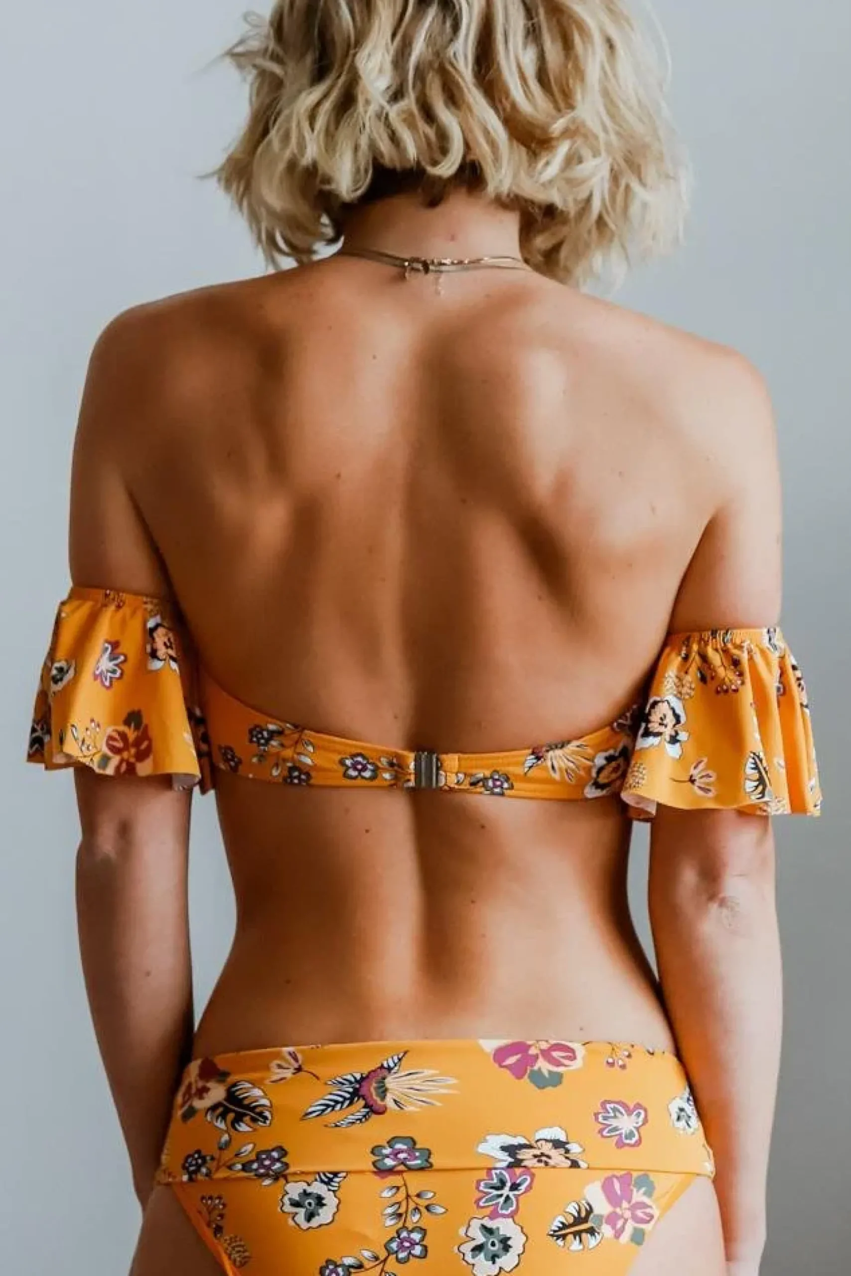 Baltic Born bikini|Miami Bikini Top | Yellow Floral