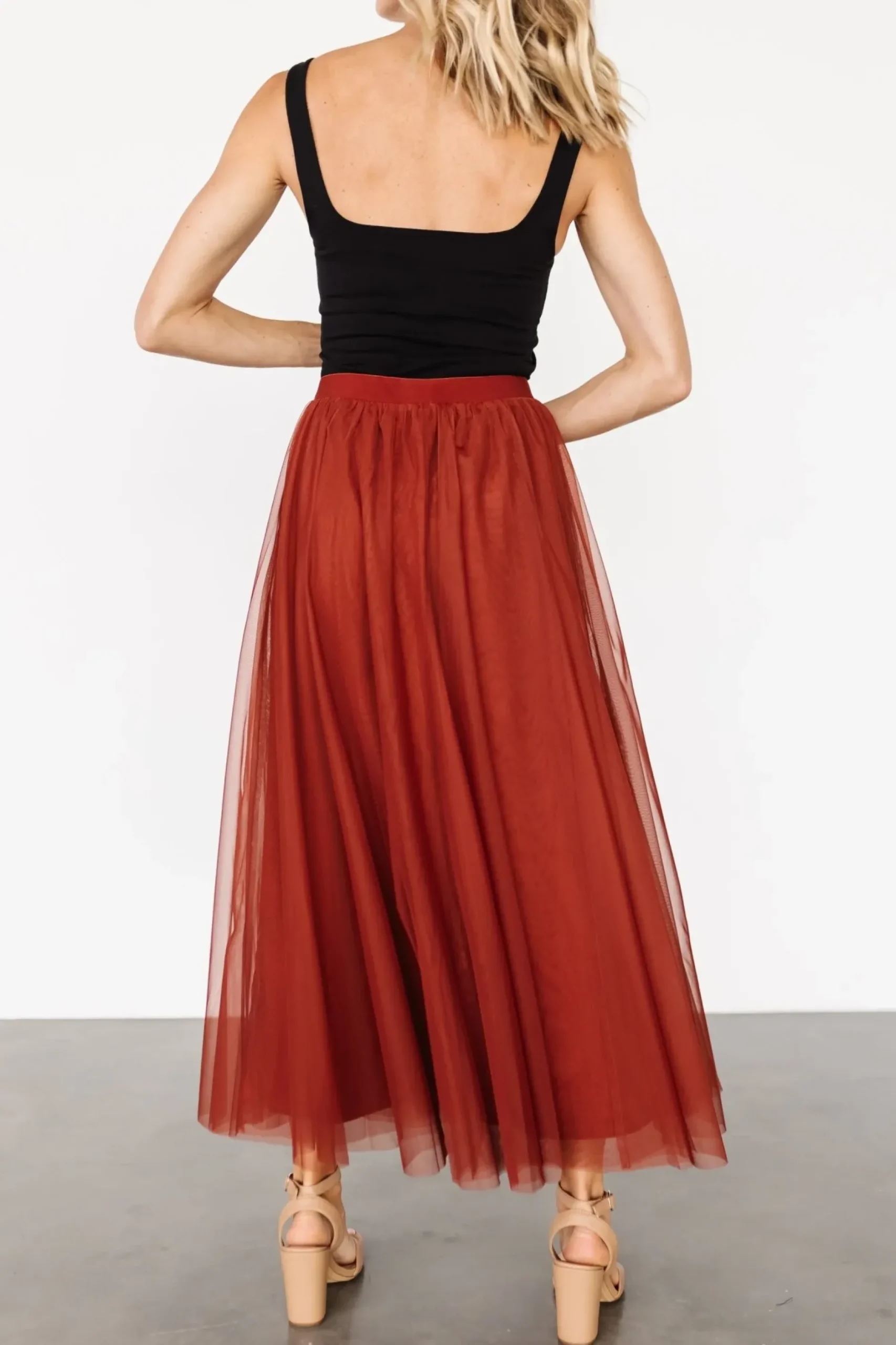 Baltic Born tulle styles|BOTTOMS|Mila Tulle Skirt | Cinnamon