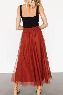 Baltic Born tulle styles|BOTTOMS|Mila Tulle Skirt | Cinnamon