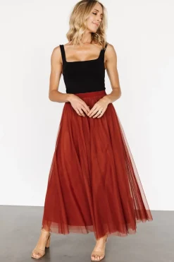 Baltic Born tulle styles|BOTTOMS|Mila Tulle Skirt | Rosy Pink