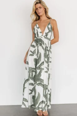Baltic Born COMING SOON|Miramar Maxi Dress | Green Print