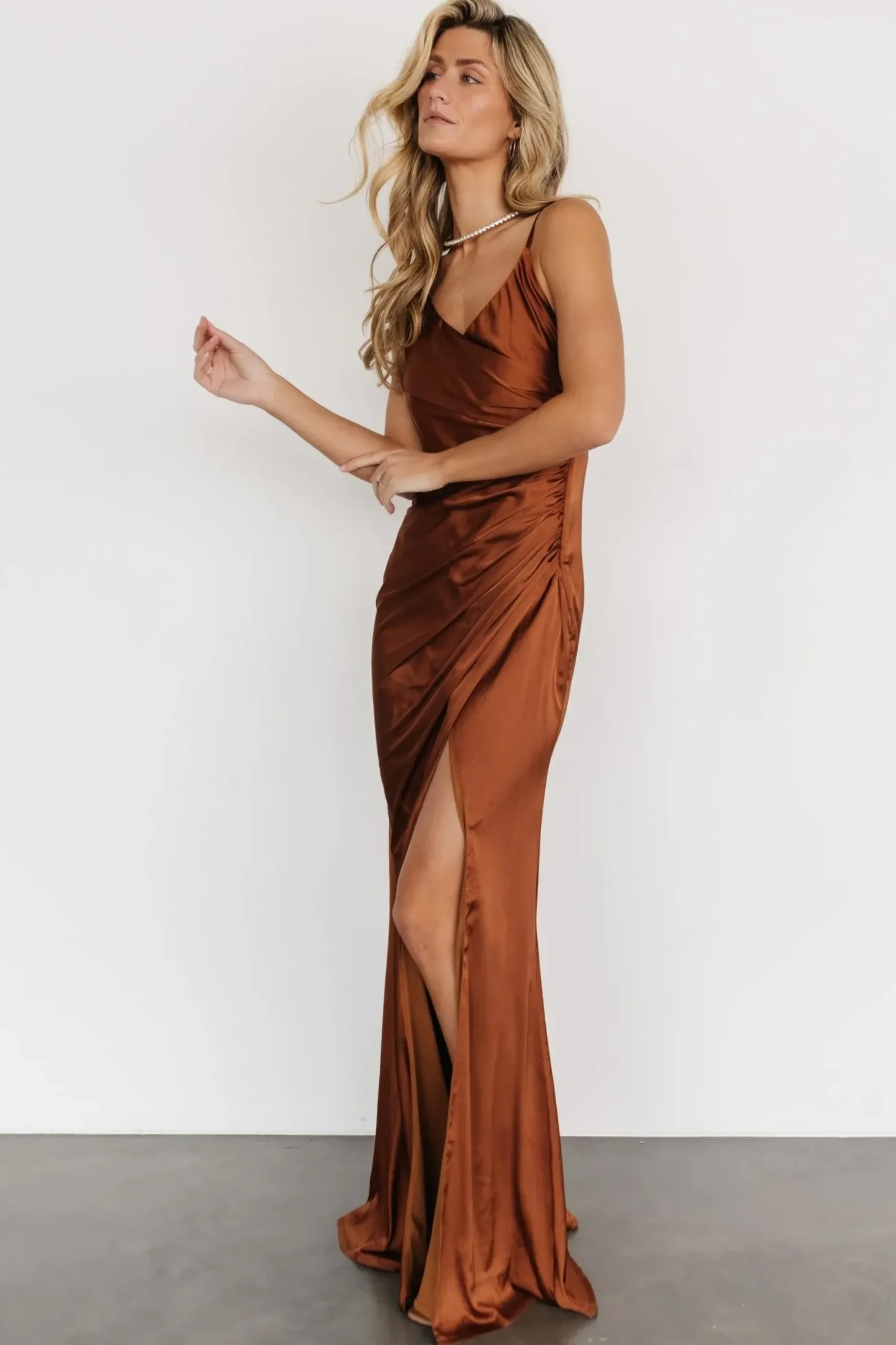 Baltic Born COMING SOON|Monet Satin Gown | Spice