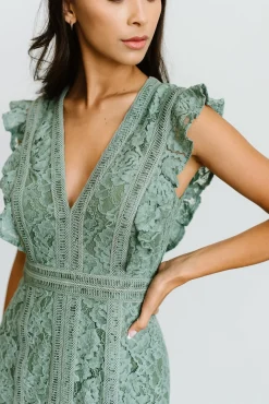 Baltic Born SALE|Monroe Lace Dress | Sage