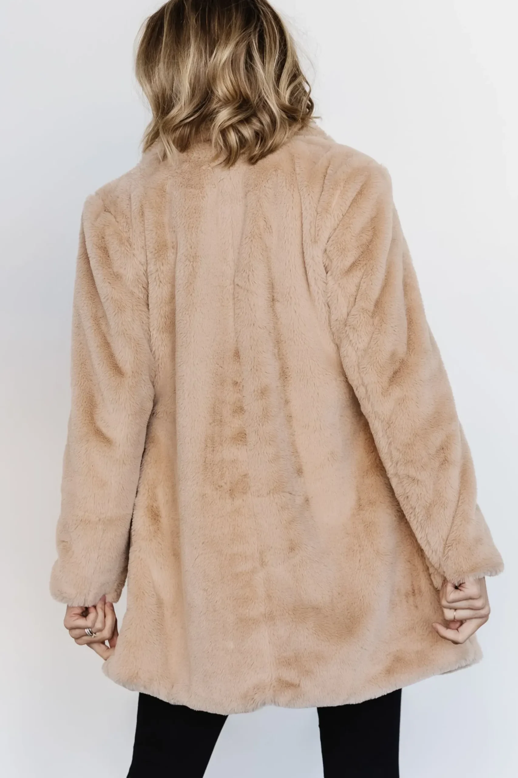 Baltic Born outerwear|Narla Faux Fur Coat | Oatmeal